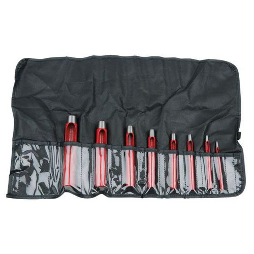 KS TOOLS Rundlocheisen-Satz 1292109
