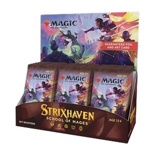 Magic: The Gathering Strixhaven: School of Mages Set Booster Box Japanese
