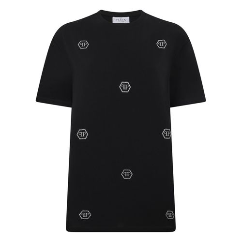 Man Fit T-Shirt Mini Monogram Crystal Monogram