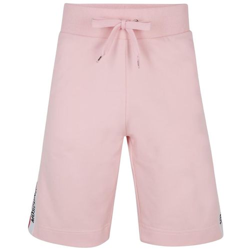 Moschino Gemerkt Tape Benen Roze Shorts