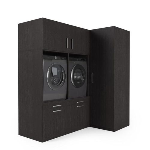 Wasophoogte Wasmachine kast bern – Ébène