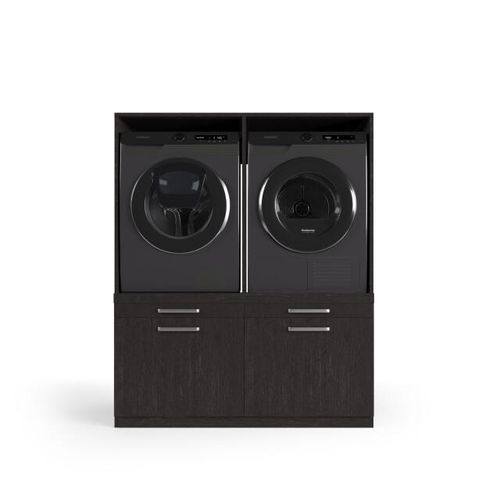 Wasophoogte Wasmachine kast oslo – Ébène