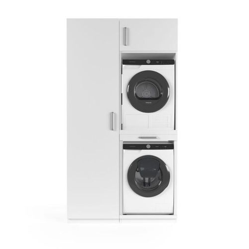 Wasophoogte Wasmachine kast paris – pure