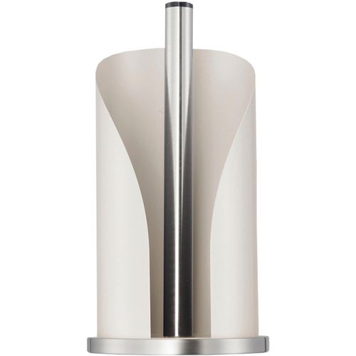 Küchenrollenhalter WESCO "Papierrollenhalter, Höhe ca. 30 cm", beige (sand matt), H:30cm Ø:15,5cm, Küchenrollenhalter, für handelsübliche Küchenpapierrollen oder 2-3 Toilettenpapierrollen