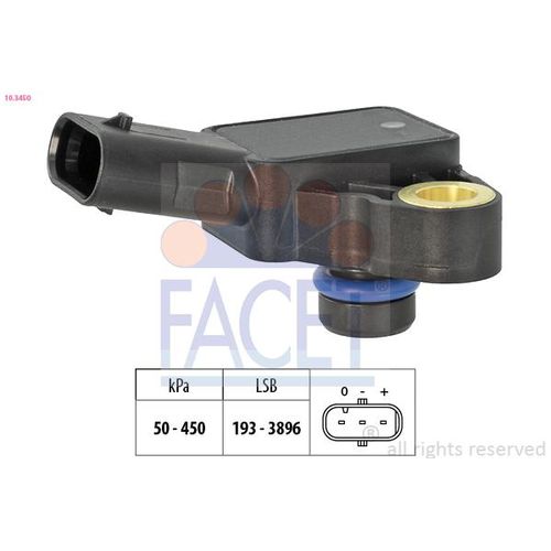 FACET Luftdrucksensor, Höhenanpassung 103450 für BMW