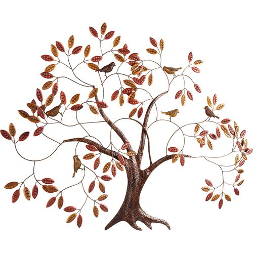 Wanddekoobjekt OTTO HOME "Baum", braun, B:121cm H:87cm T:9cm, Metall, Wanddekoobjekte, Wanddeko, Wanddekoration, aus Metall, Wohnzimmer