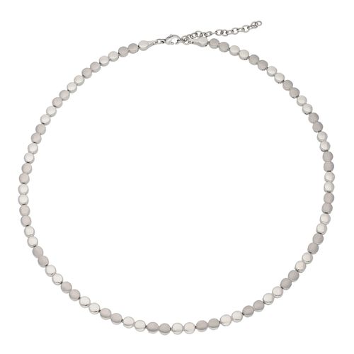 Collier TITANIA "Titancollier", grau (titanfarben), Halsketten, Damen, Titan, Collier
