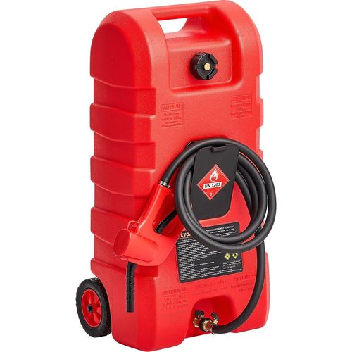 Kraftstofftrolley Kraftstoffkanister 56,78L Schwerkraft-/Handpumpenmodi