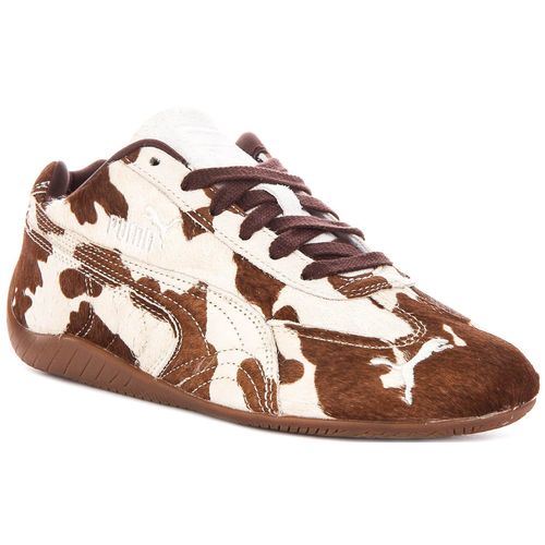 Puma Speedcat mit Kuhfleckenmuster in Schokoladenbraun für Damen – 4,5 UK – 37,5 EU – 7 US / Schokoladenbraun