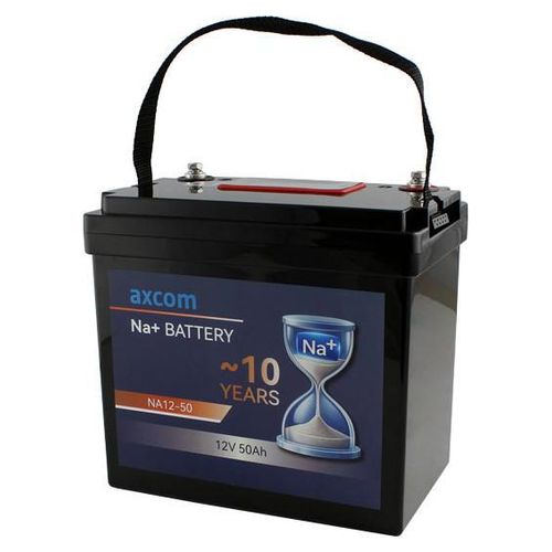 Axcom Natrium Ionen Akku 12V 50Ah mit M6 Kontakten