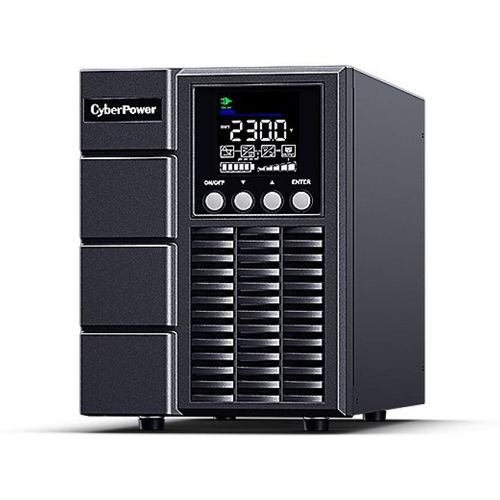 CyberPower OLS1000EA-DE Doppelwandler Online USV 1000VA/900W Tower, ECO Mode, LCD, USB, Expansion Port für opt. Netzwerkkarten, Doppelwandler (Online), 1 kVA, 900 W, Reiner Sinus, 160 V, 300 V