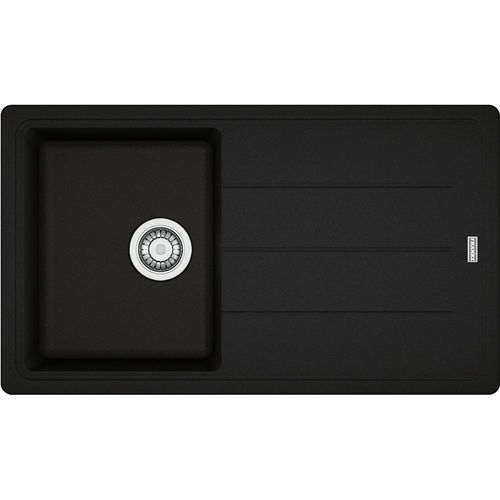 Franke Spüle BASIS BFG 611-86 ONYX mit Excenterbedienung