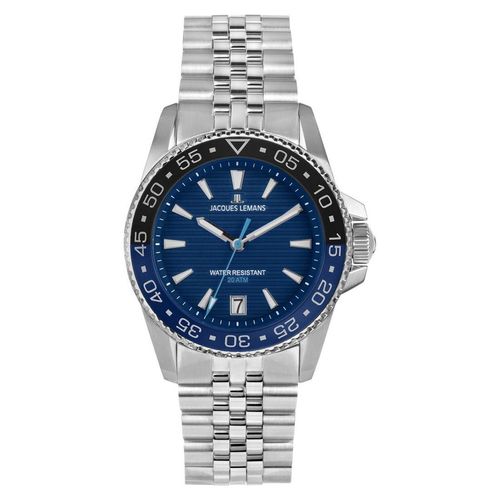 Armbanduhr Date Liverpool Diver Blue