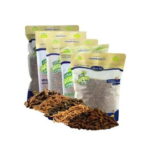 Lyra Pet Insekten Probier Mix getrocknet