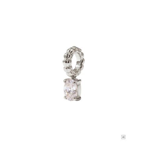 PURELEI LEI Geburtsstein Charm April Bergkristall