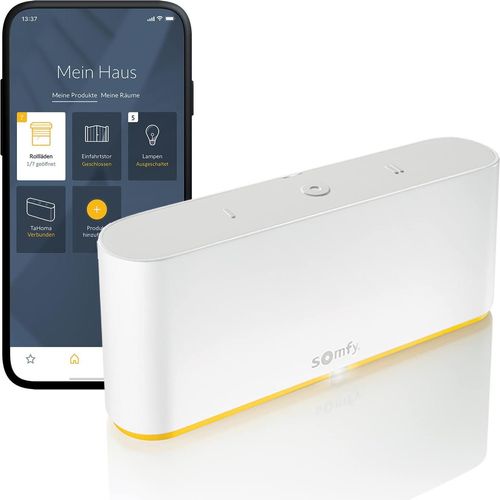 Somfy TaHoma Switch 1870595 - Smart Home Zentrale für das vernetzte Zuhause - Kompatibel mit io, RTS, HomeKit und Zigbee 3.0 - für Ihr intelligentes