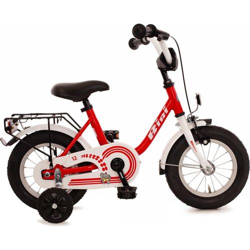 Bachtenkirch Kinderfahrrad Bibi 12,5 Zoll rot weiß