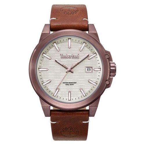 Timberland Armbanduhr Date Mohegan Brown