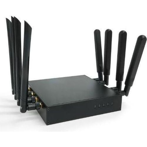 5G WiFi 6 Router mit Metallgehäuse und PoE