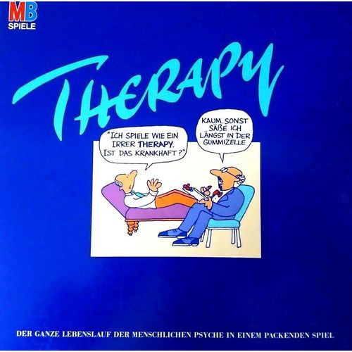 Therapy 1. Edition. Gesellschafts / Partyspiel über Psychologie (Erscheinungsjahr 1988)