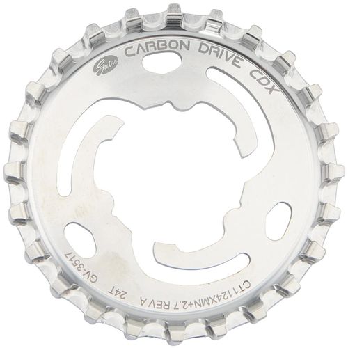 Gates Hi 24z Alfine/nexus 45.5 Gang Silber Silber One Size