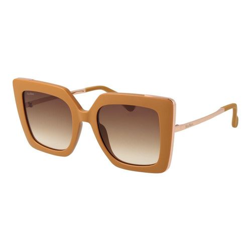 Max Mara Braune Plastiksonnenbrille