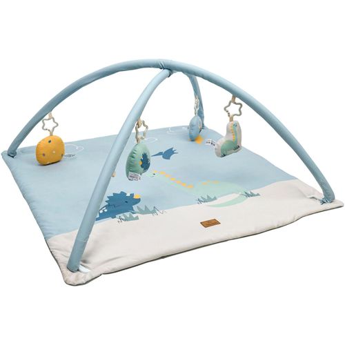 Spielbogen STERNTALER "Dino Rexi", blau (graublau), Spielbögen, Baby, Polyester