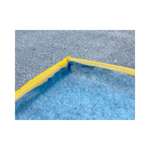 Filtertücher für Filterwanne mit Volumen 5,7 l, Kapazität 22,8 l, L 1066 x B 762 x H 3 mm, Textil, grau, 4 Stück