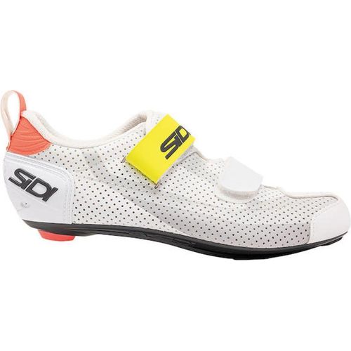 Sidi T-5 Air grey/white/yellow 42 grau/weiß/gelb - aerodynamischer Triathlon-...