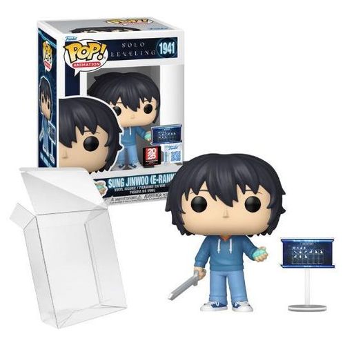 Funko Pop! Animation: Solo Leveling – Sung Jinwoo (E-Rang) #1941 [Limitierte Auflage zur Animation Expo 2025]