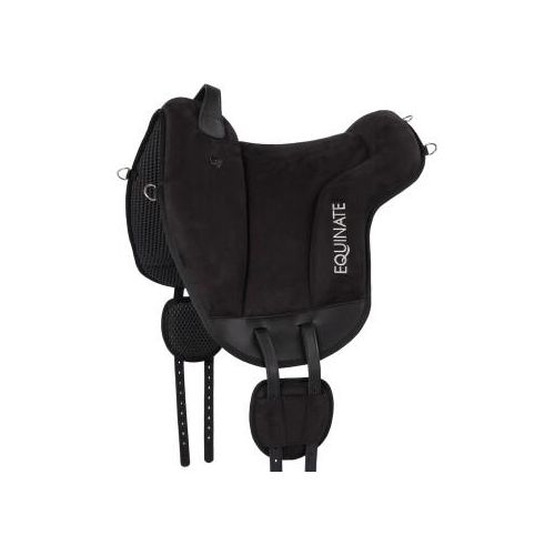 Equinate Reitpad Hamilton aus synthetischem Wildleder schwarz L