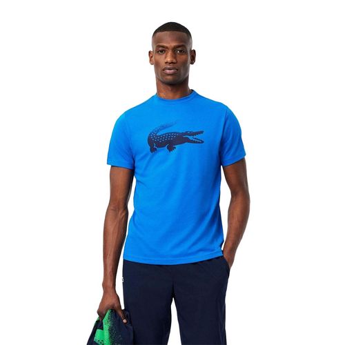 Lacoste Heren Daniil Medvedev T-Shirt (Blauw)
