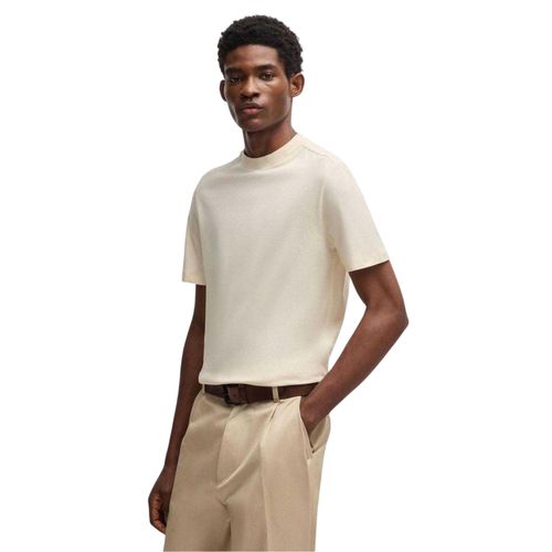 Boss Heren Thompson Normaal T-Shirt (Wit)
