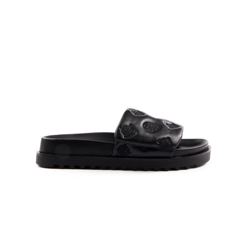Guess Fabio Logo 4G Peony Slide voor dames