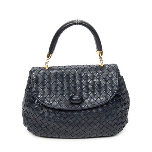 Vintage Top Handle Tote Handtas