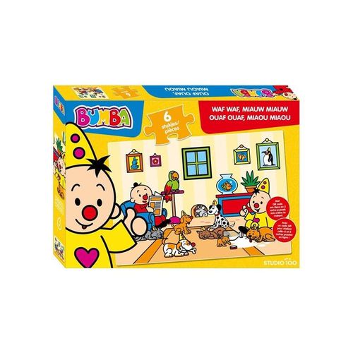 Studio 100 Bumba Puzzle Woof Woof Meow Meow - 6 pcs.