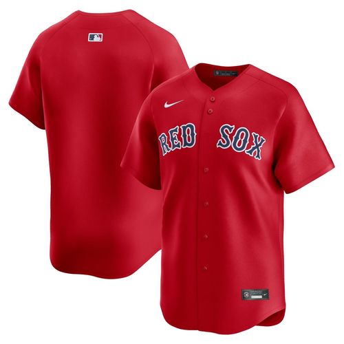 Baseballtrikot NIKE "Nike Trikot Boston Red Sox Nike MLB Limited Alt.", Herren, Gr. M, rot, 100% Polyester, Trikots Baseballtrikot