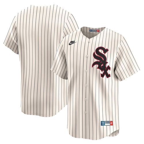 Baseballtrikot NIKE "Nike Trikot Chicago White Sox Nike MLB Limited Cooperstown", Mädchen, Gr. XL, weiß, 100% Polyester, Trikots Baseballtrikot