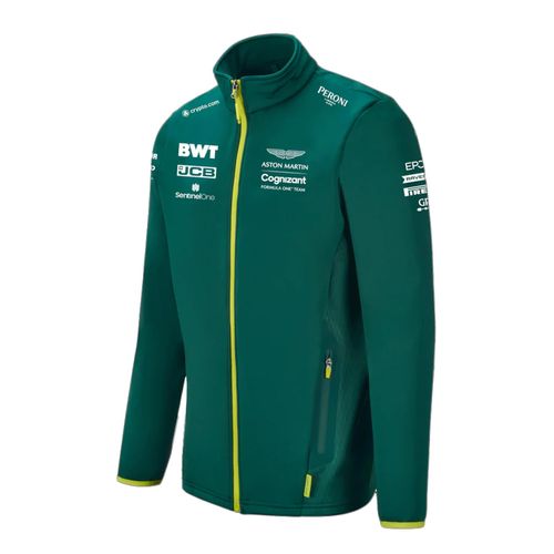 Aston Martin Cognizant F1 Official Team Heren Groen Softshell Jasje