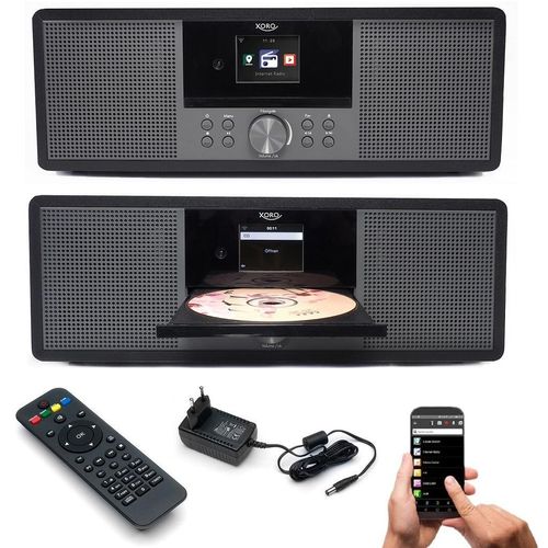 Xoro HMT 600, Internet, Digital, DAB, DAB+, FM, 20 W, FLAC, MP3, WAV, WMA, TFT-LCD
