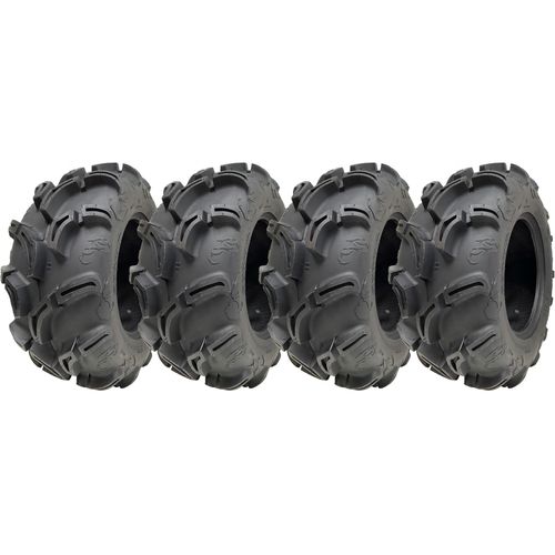 25x10.00-12 6ply ATV 255/65-12 Reifen WU24 OBOR Scoprio 50J Straßenzulassung (4er Satz)
