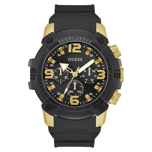 Guess Herren Uhr Armbanduhr LINEBACKER GW0911G3 Silikon