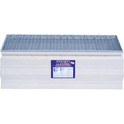 Wolfa Lichtschachtaufsatz Standard 101 x 50 x 43 cm ohne Gitterrost