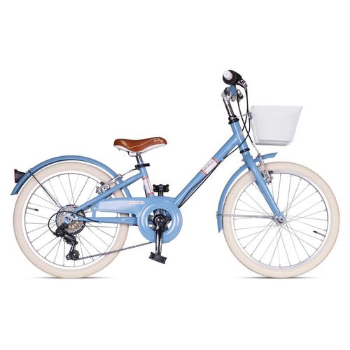 Via Veneto Unisex-Kinderfahrrad Giulietta Lady 20" 6V Größe 27 Blau Mama non Mama