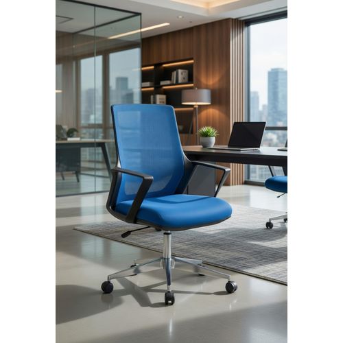Moderner Bürostuhl für lange Sitzungen mit ergonomischer Unterstützung
