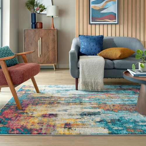 Teppich pflegeleicht Bunt 160 x 230 cm - FAL Kadima Design