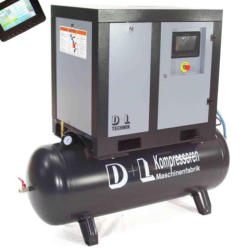 Schraubenkompressor Schraubenverdichter 400/11/150 4kW Kompressor 400L 10 bar