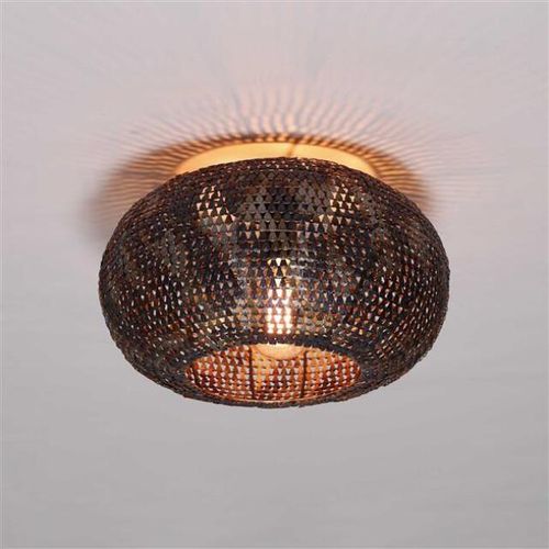 Hoyz plafondlamp Ø40 armor bruin
