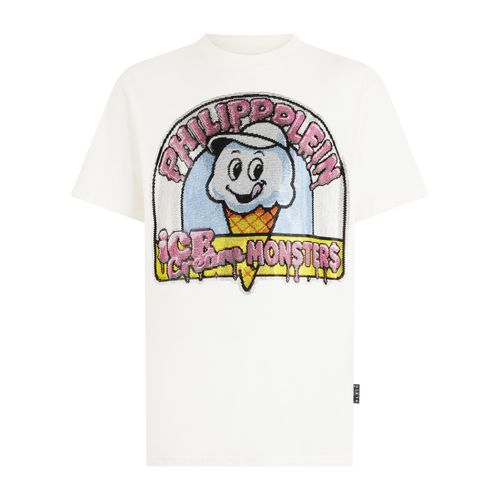 Round Neck T-Shirt Ice Cream Monsters
