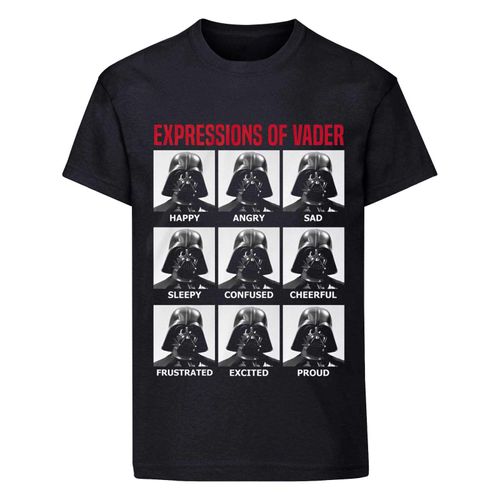 Star Wars Unisex Volwassen Uitdrukkingen van Vader T-shirt (Zwart)